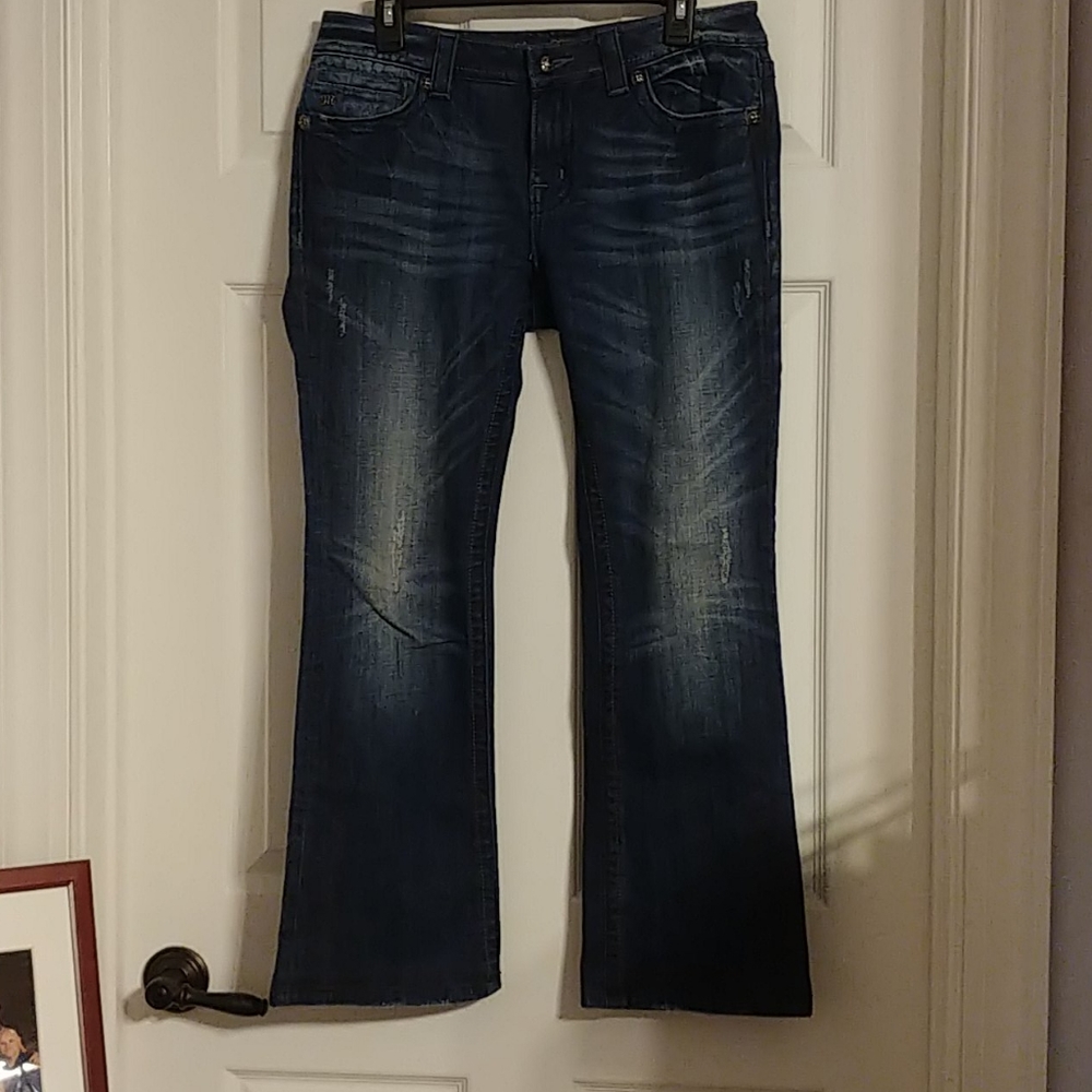 Miss Me Jeans, hemmed to 29" inseam